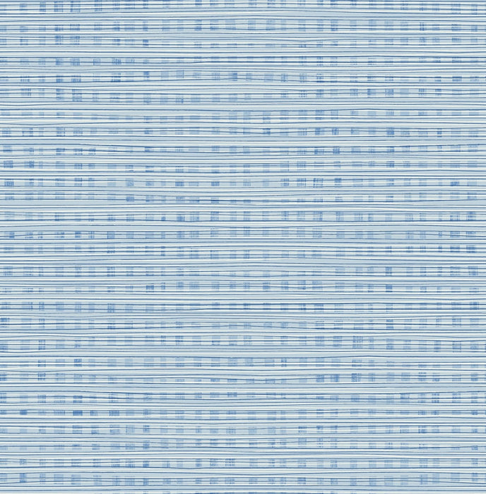 Seabrook Designs Weave Sky Blue Wallpaper Sample DA61302