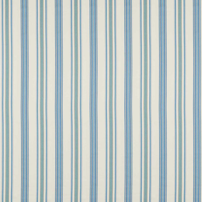 Sanderson Valley Stripe Indigo/Ivory Fabric DARF237328