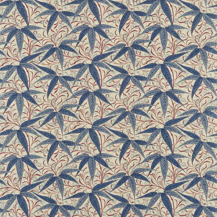 Morris & Co Bamboo Indigo/Woad Fabric Sample DARP222528