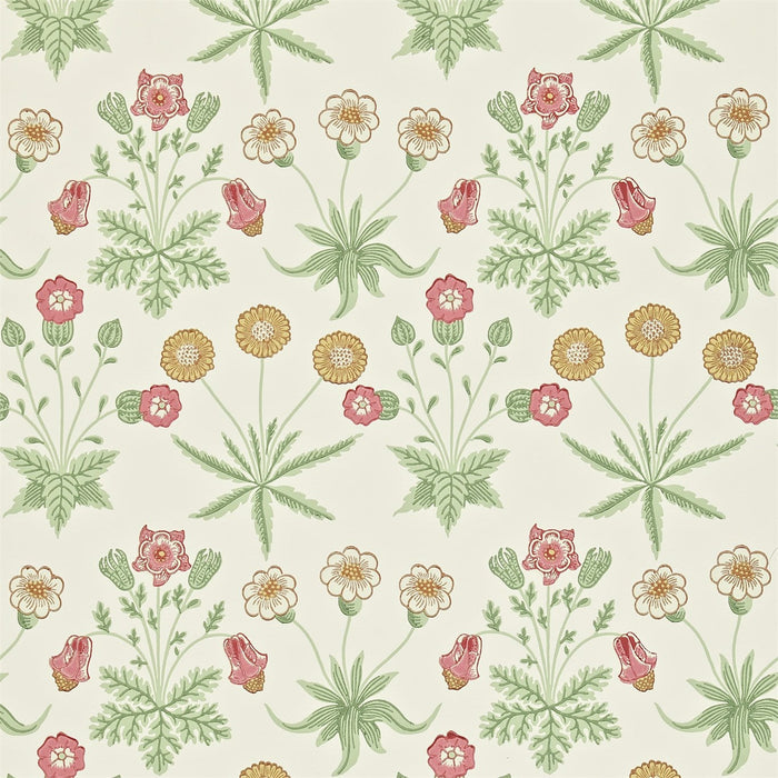 Morris & Co Daisy Willow/Pink Wallpaper Sample DARW212562