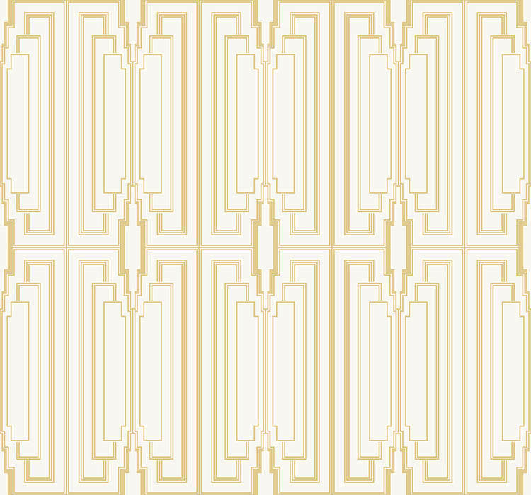 Seabrook Designs Manhattan Golden Gate Wallpaper Sample DC60015
