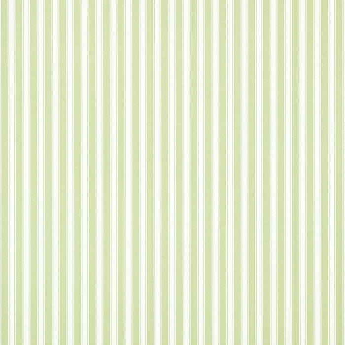 Sanderson New Tiger Stripe Leaf Green/ Ivory Wallpaper Sample DCAVTP103