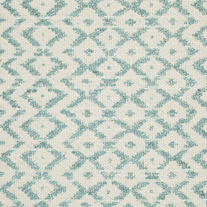 Sanderson Cheslyn Teal/ Cream 232031 Fabric Sample DCLO232031