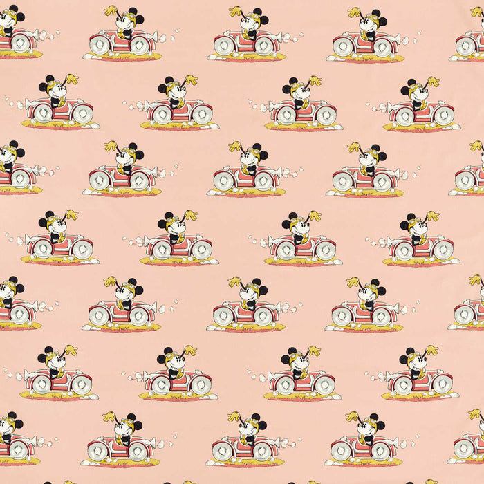 Sanderson Minnie On the Move Candy Floss Fabric Sample DDIF227147