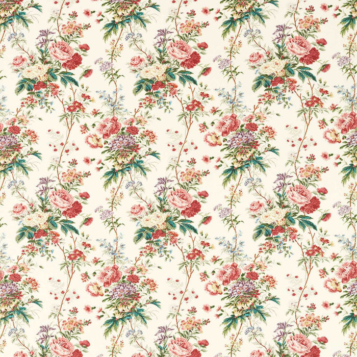 Sanderson Lakeland Paradis Carmine Fabric DGDF227173