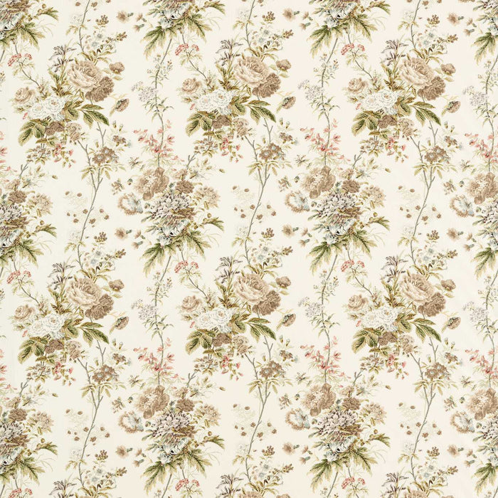 Sanderson Lakeland Paradis Walnut Fabric DGDF227174