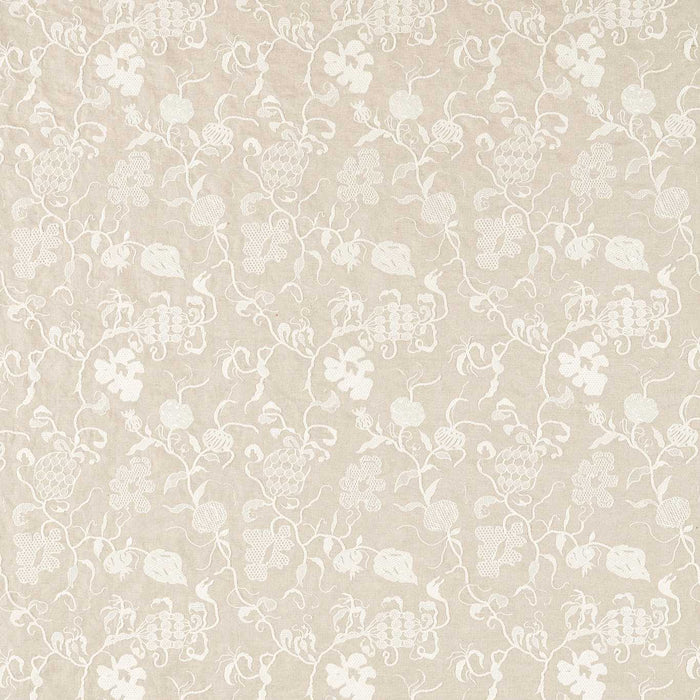 Sanderson Mydsomer Pickings Linen/Chalk Fabric DGDF237391