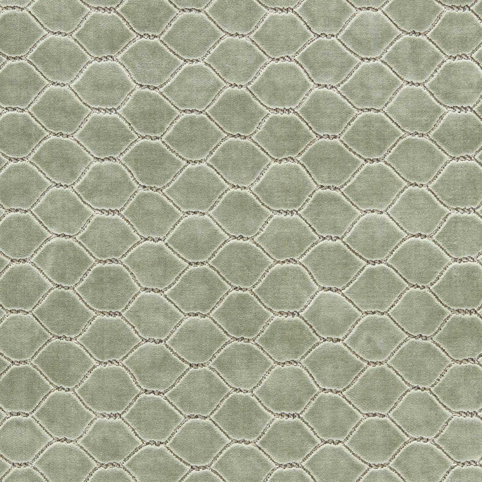 Sanderson Faraday Velvet Smog Blue Fabric DGDV237410