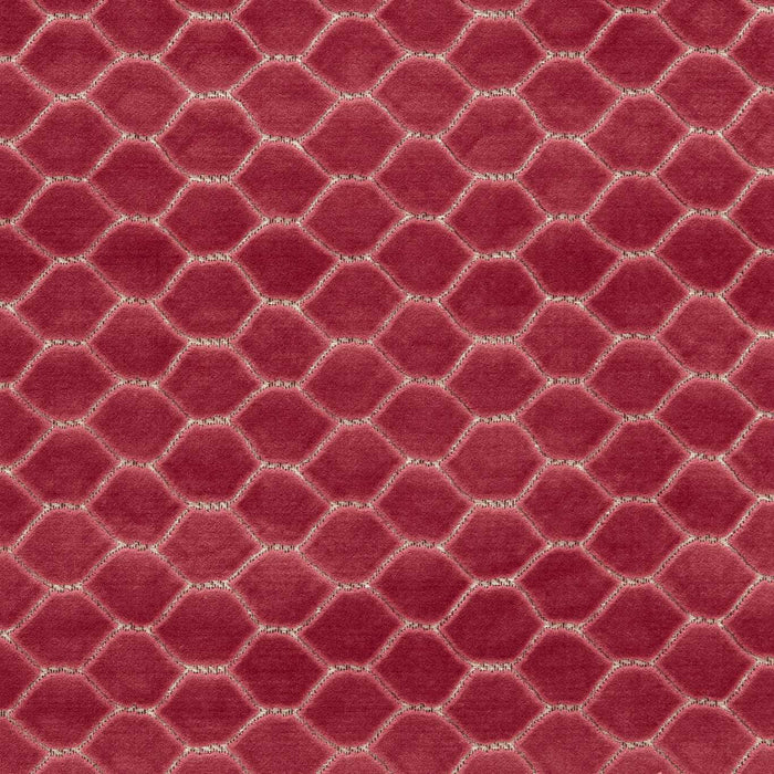 Sanderson Faraday Velvet Carmine Fabric DGDV237416