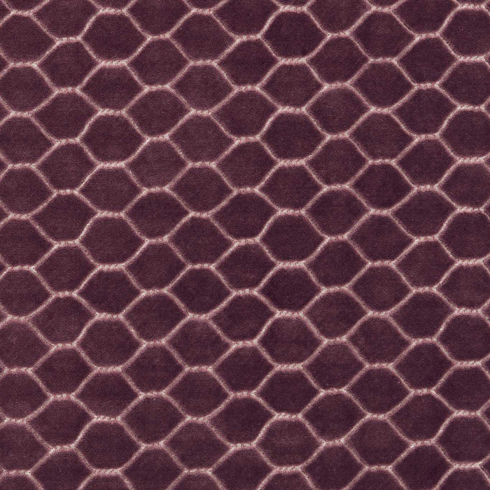 Sanderson Faraday Velvet Plum Fabric DGDV237417