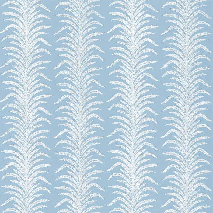 Sanderson Tree Fern Weave Crusoe Blue 236768 Fabric Sample DGLA236768