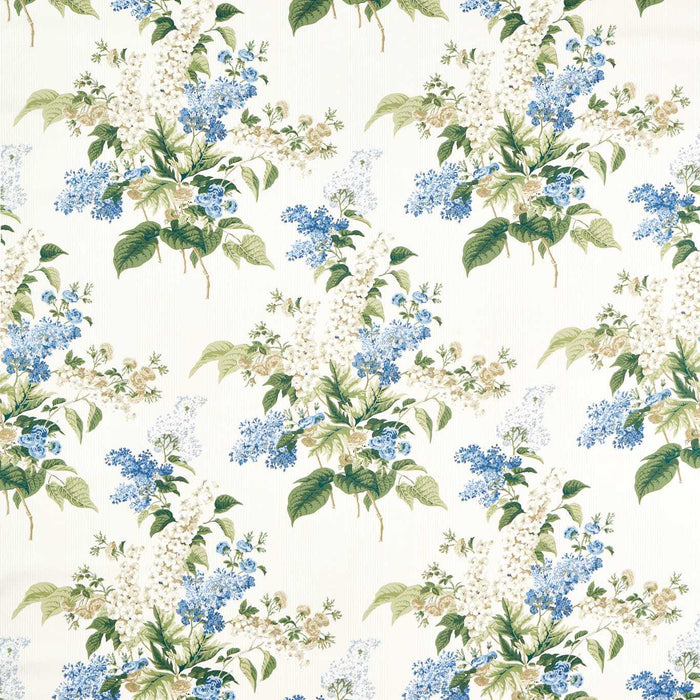 Sanderson Delphinium & Lilac Larkspur Blue Fabric DHIF227313