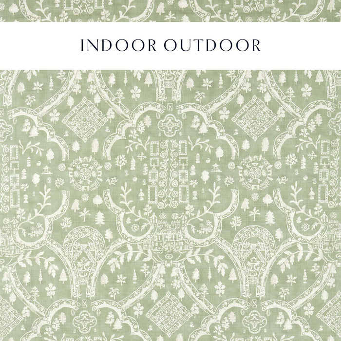 Sanderson Topiary View Thyme Fabric DHIF227338