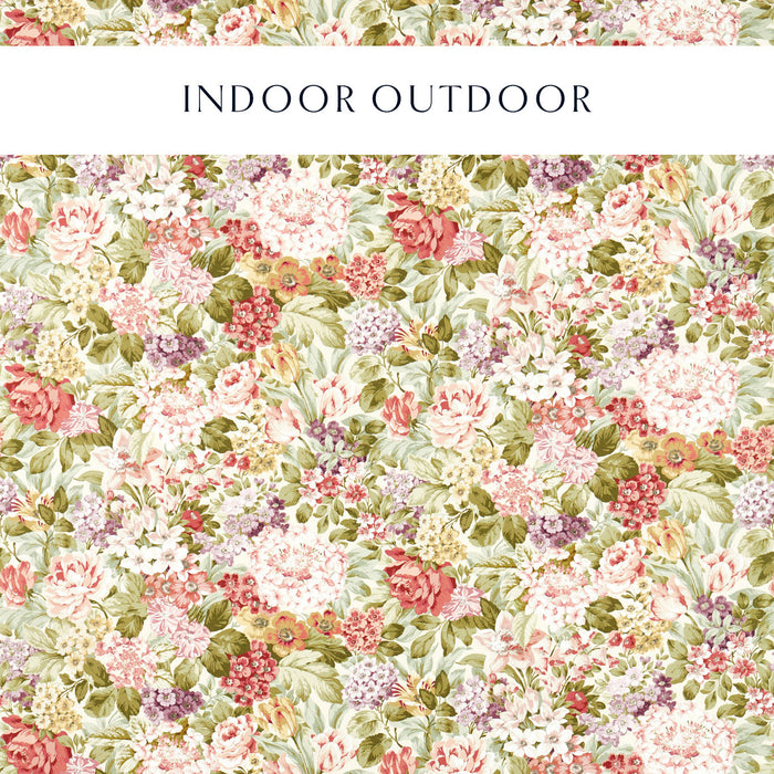 Sanderson Hydrangea & Rose High Tea Fabric DHIF227339