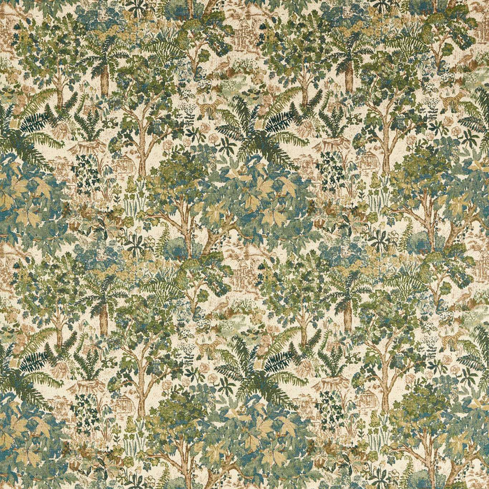 Sanderson Stumpery Tapestry Fern Fabric DHIF237607