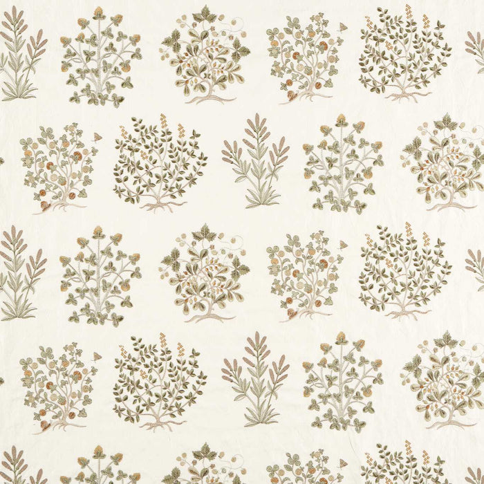 Sanderson Thyme Walk Lichen/Gooseberry Fabric DHIF237618