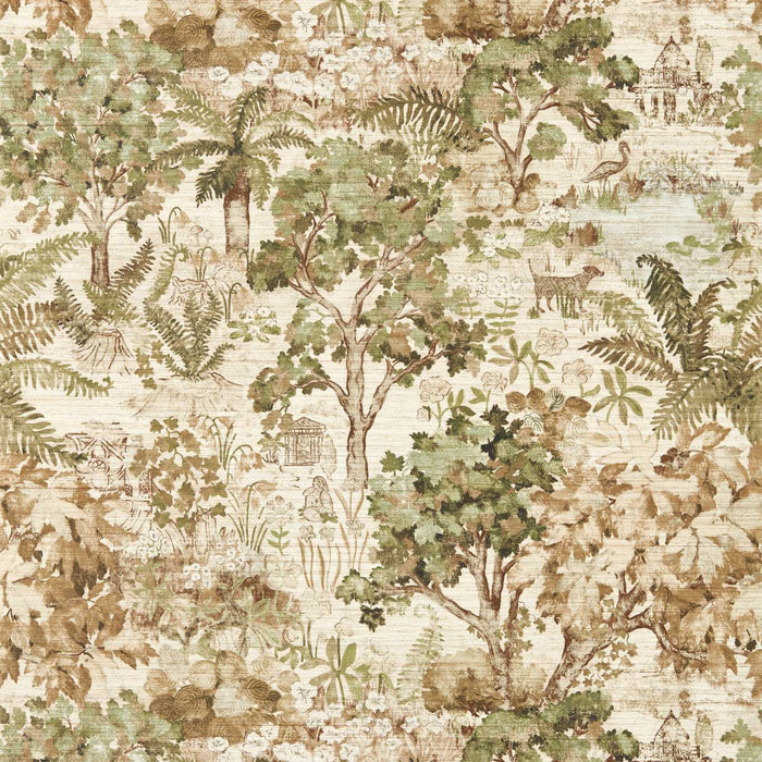 Sanderson The Stumpery Lichen Wallpaper DHIP217490