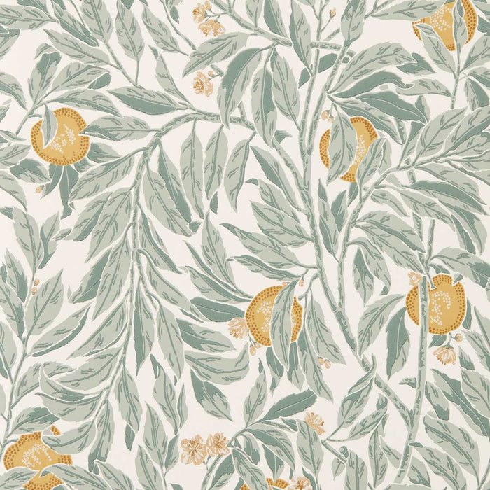 Sanderson Ancient Apple Orchard Golden Knot/Sage Wallpaper Sample DHIP217494