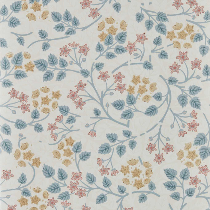 Sanderson Silver Lime Gritstone/Rose Wallpaper DHIP217514