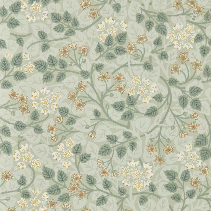 Sanderson Silver Lime Nymph Wallpaper DHIP217516