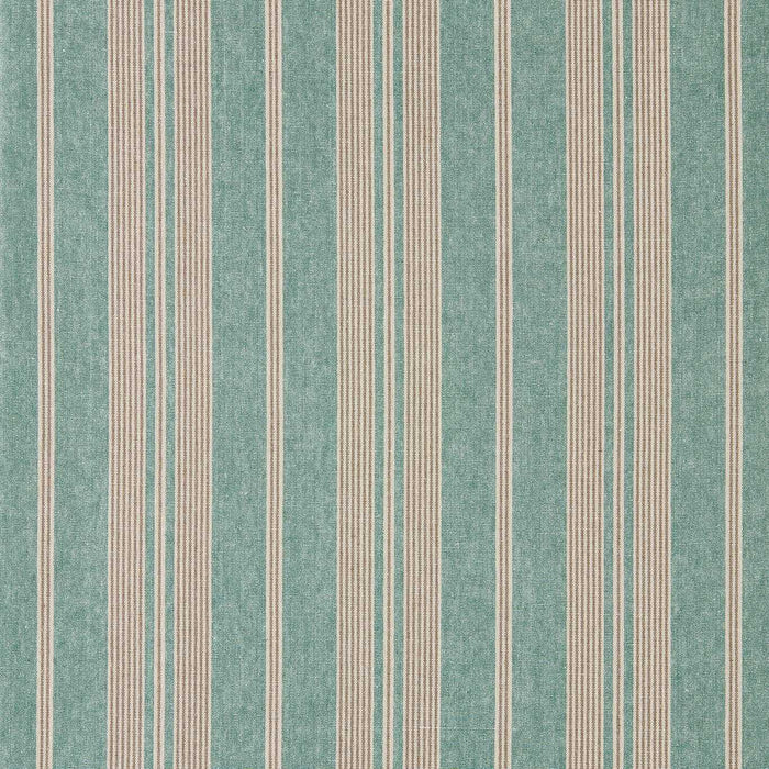 Sanderson Amberley Stripe Mineral Blue Fabric DHPS237636