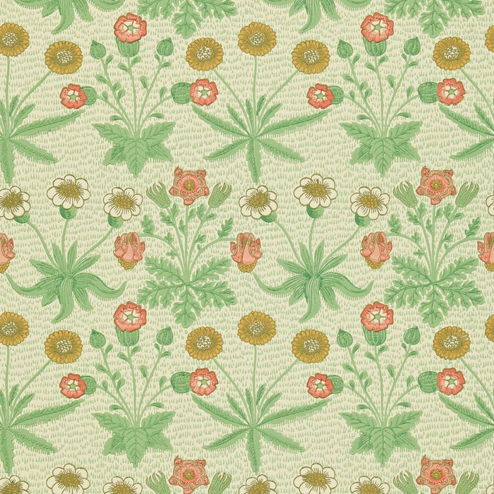 Morris & Co Daisy Thyme/Plaster Wallpaper Sample DJA1D1102