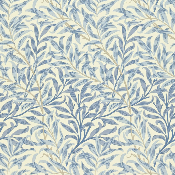 Morris & Co WILLOW BOUGHS Blue WB103 Wallpaper Sample DJA1WB103