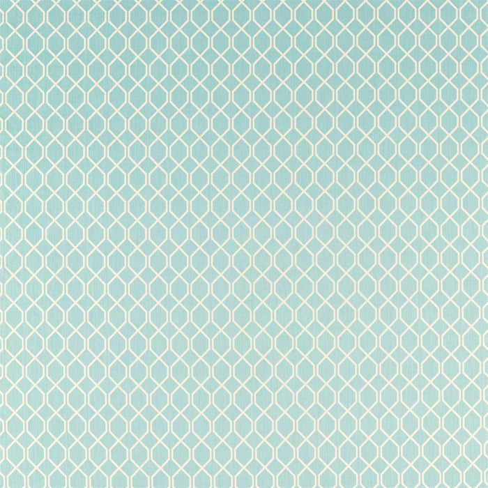 Sanderson Botanic Trellis Blue Clay 236792 Fabric Sample DLNC236792