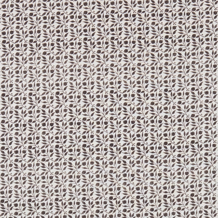 Morris & Co Rosehip Black/Ecru Fabric Sample DM3P224488