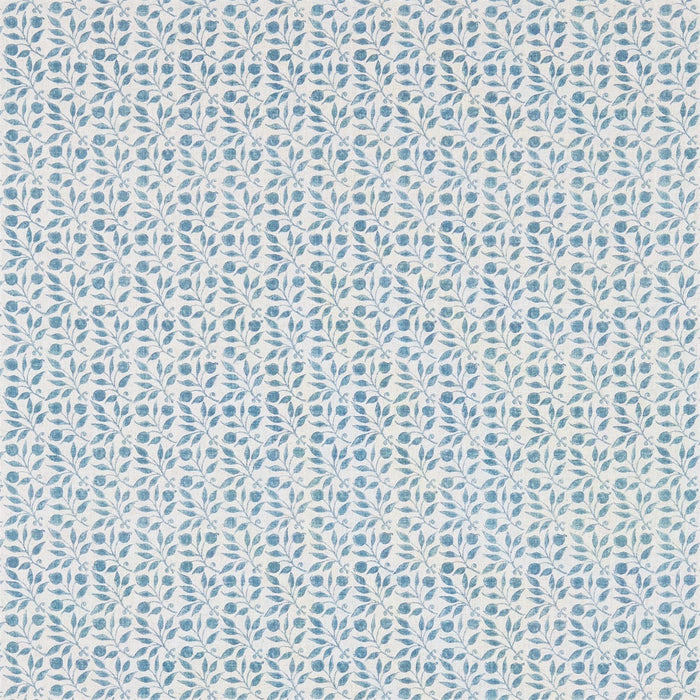 Morris & Co Rosehip Mineral Blue Fabric Sample DM3P224490