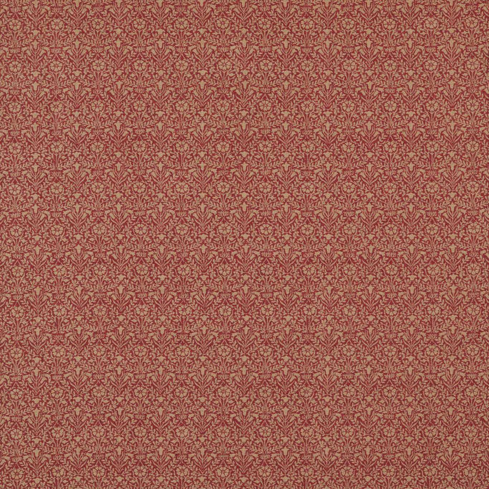 Morris & Co Bellflowers Russet Fabric Sample DM4U236527