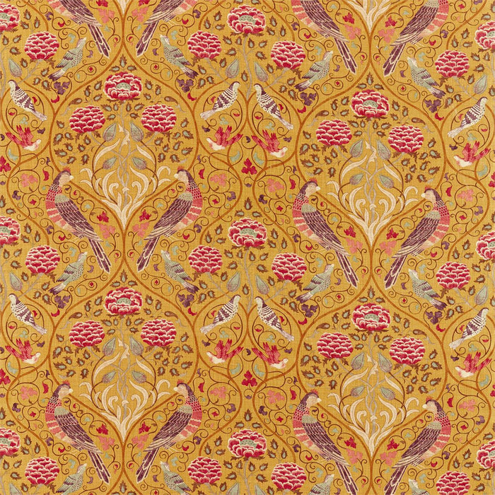 Morris & Co Seasons By May Saffron Fabric Sample DM5F226593