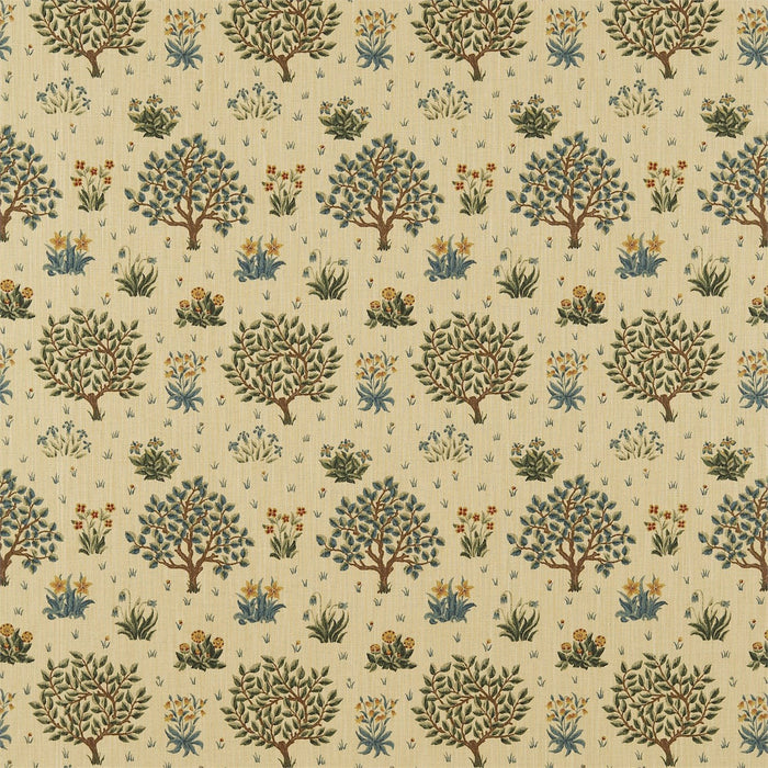 Morris & Co Orchard Olive/Gold Fabric Sample DM6F220305