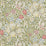 Morris & Co Golden Lily Green/Red Wallpaper Sample DM6P210398