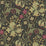 Morris & Co Golden Lily Charcoal/Olive Wallpaper Sample DM6P210403