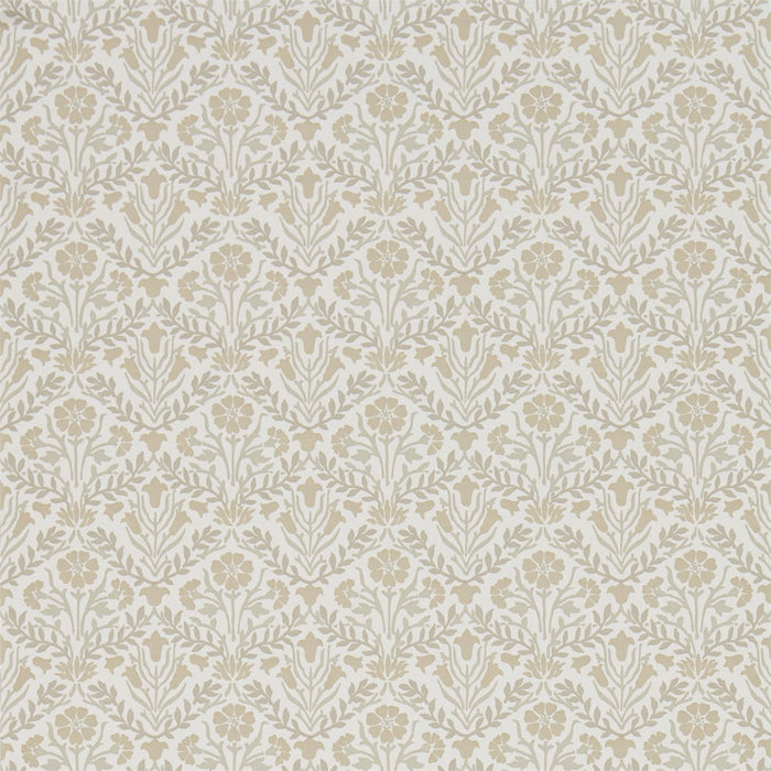 Morris & Co Morris Bellflowers Linen/Cream Wallpaper Sample DMA4216437