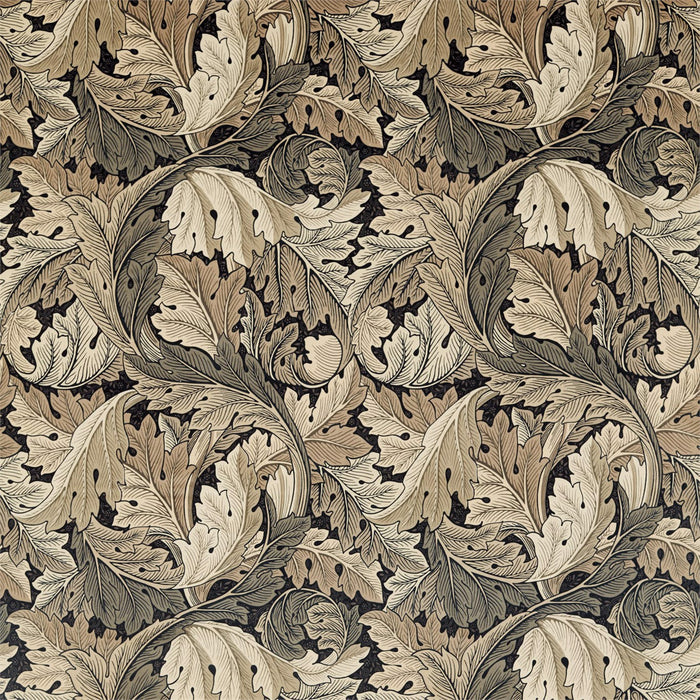 Morris & Co Acanthus Charcoal/Grey Fabric Sample DMA4226399