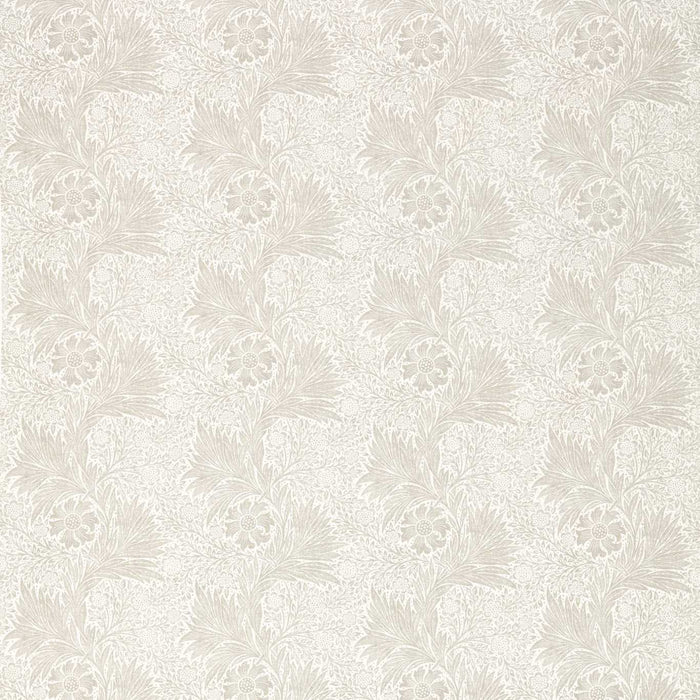 Morris & Co Pure Marigold Print Lightish Grey Fabric Sample DMPN226483