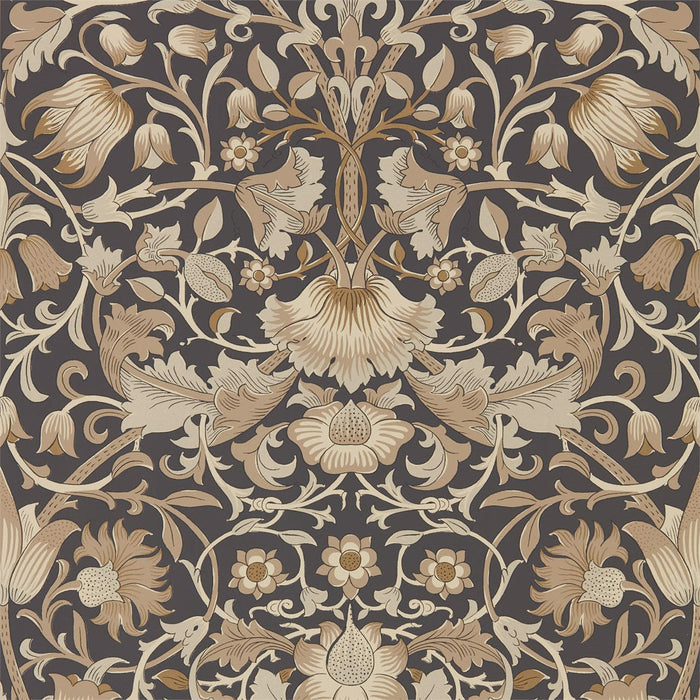 Morris & Co Pure Lodden Charcoal/Gold 216027 Wallpaper Sample DMPU216027
