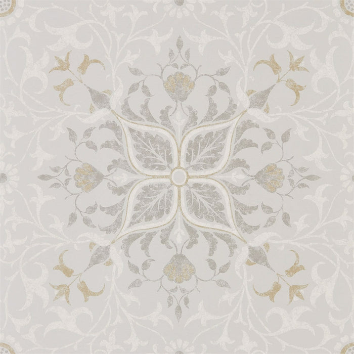 Morris & Co Pure Net Ceiling Stone/Chalk 216037 Wallpaper Sample DMPU216037