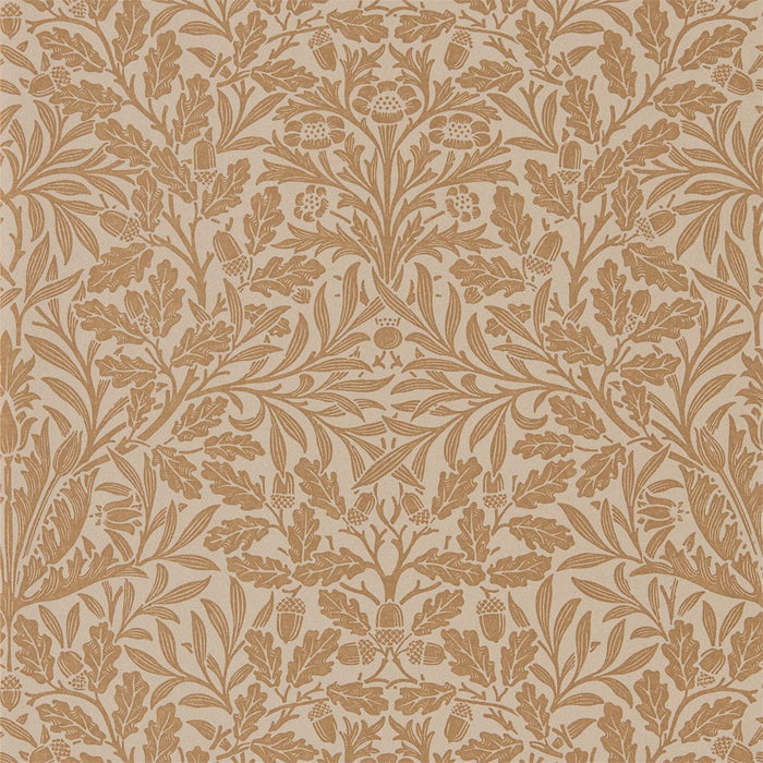 Morris & Co Pure Net Ceiling Gilver/Copper Wallpaper Sample DMPU216041