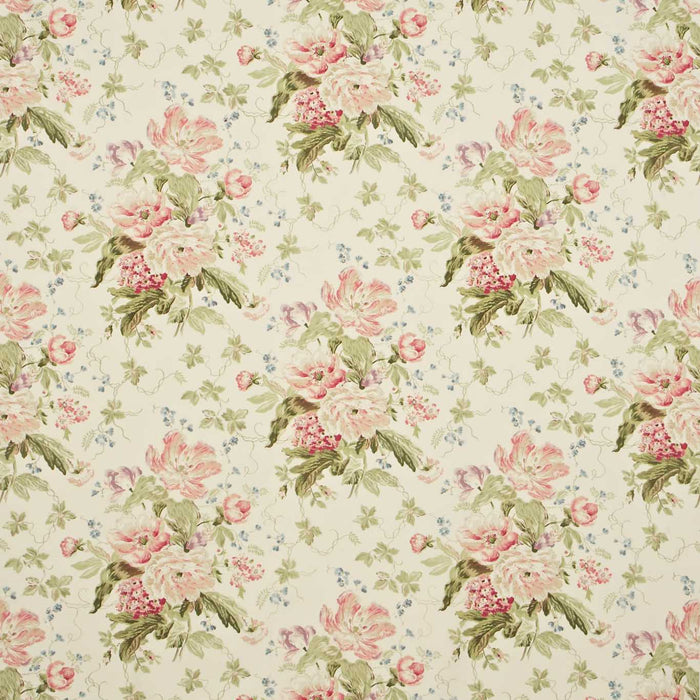 Sanderson Alsace Cream/Rose AL202 Fabric Sample DPEMAL202