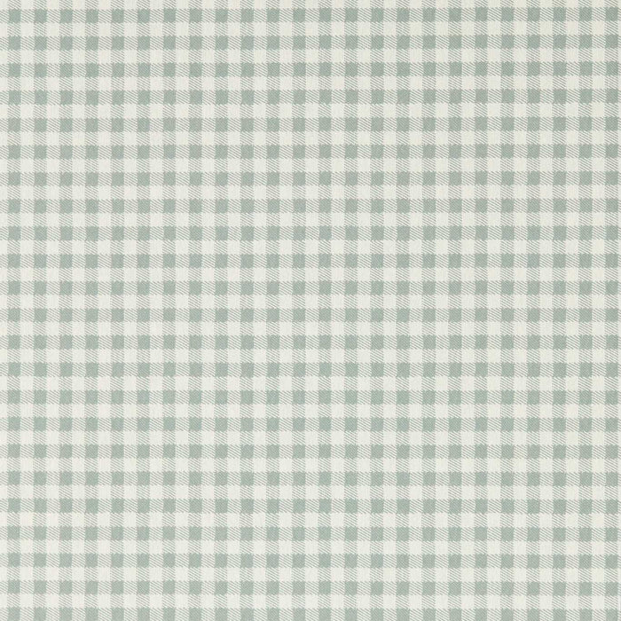 Sanderson Gingham Duck Blue Wallpaper Sample DSAB217434