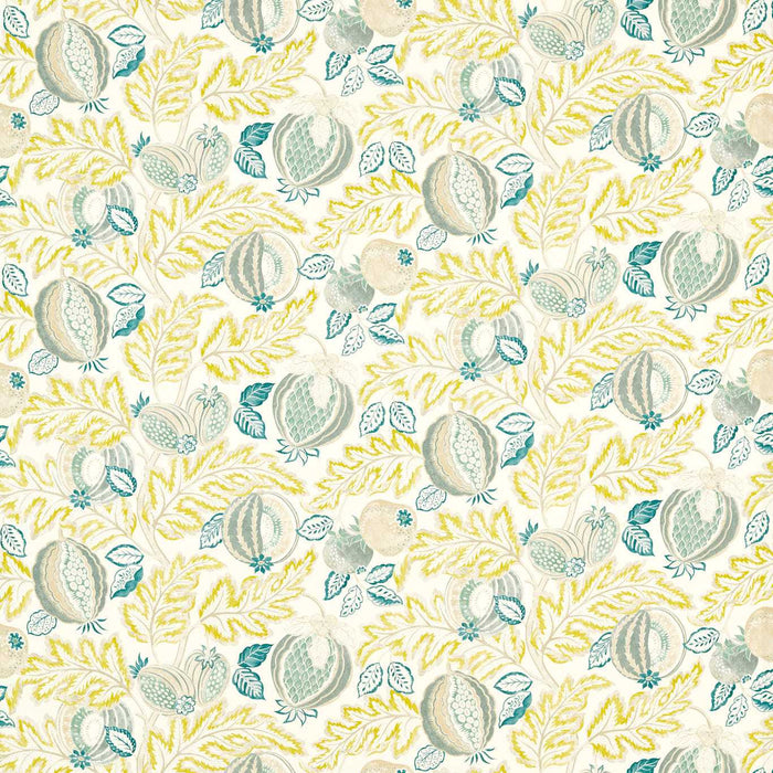 Sanderson Cantaloupe Seasalt/Quince Fabric DSAN227196