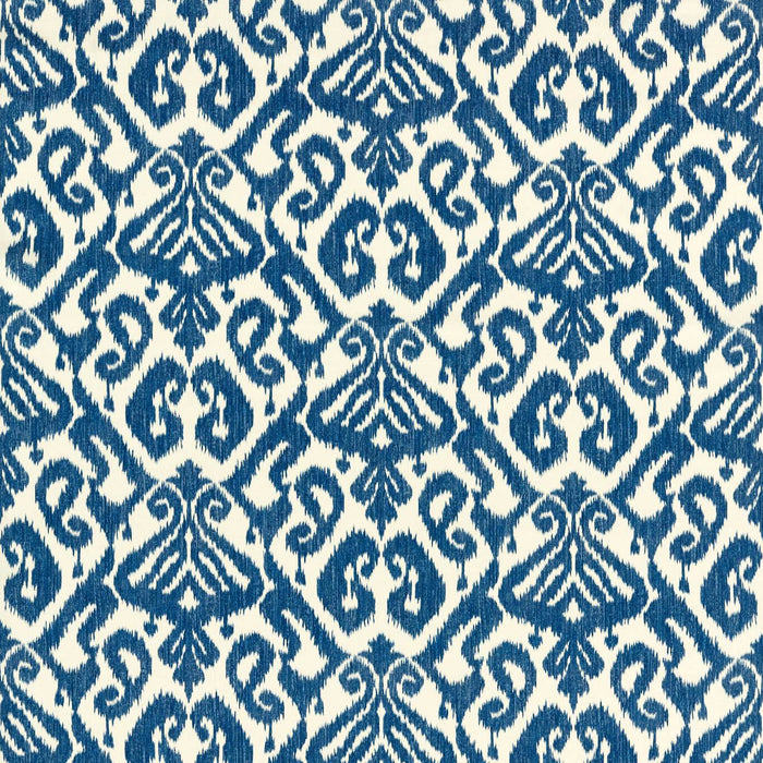 Sanderson Kasuri French Blue Fabric DSAN227199