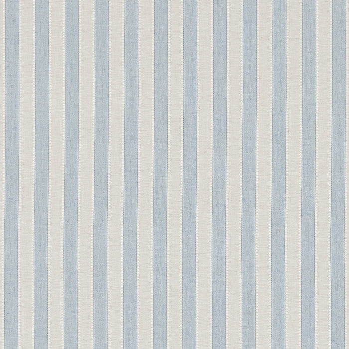 Sanderson Sorilla Stripe Delft/Linen Fabric Sample DSOR234356