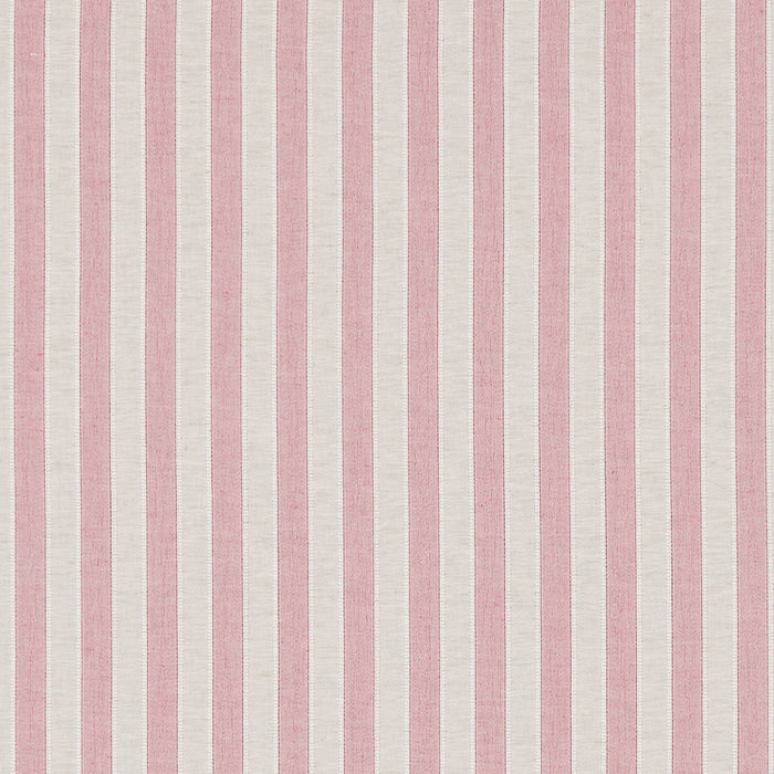 Sanderson Sorilla Stripe Rose/Linen Fabric Sample DSOR234360