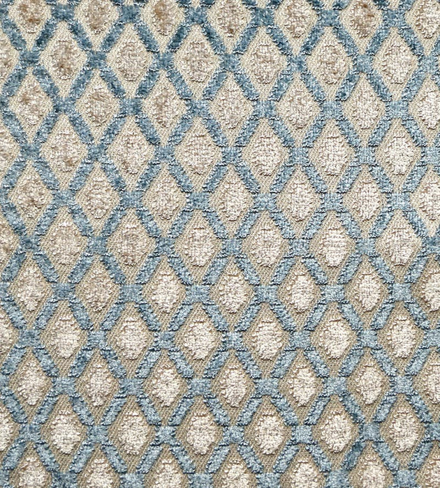 Old World Weavers Montreal Bleu/Beige Fabric Sample DS00032393