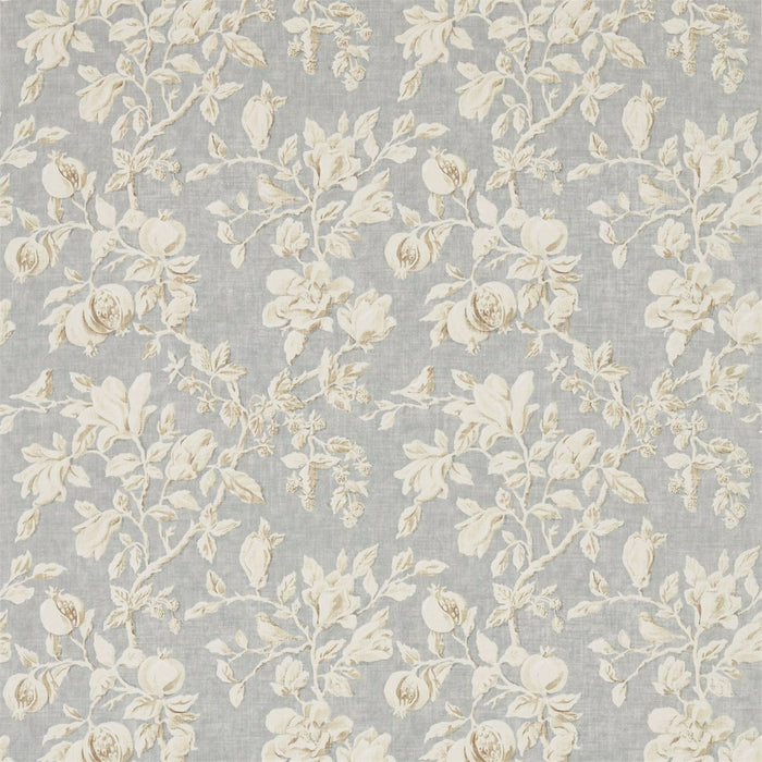 Sanderson Magnolia & Pomegranate Grey Blue/Parchment Fabric Sample DWOW225505