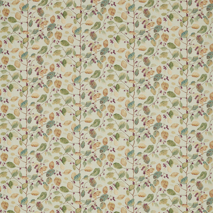 Sanderson Woodland Berries Bayleaf/Fig 225529 Fabric Sample DWOW225529
